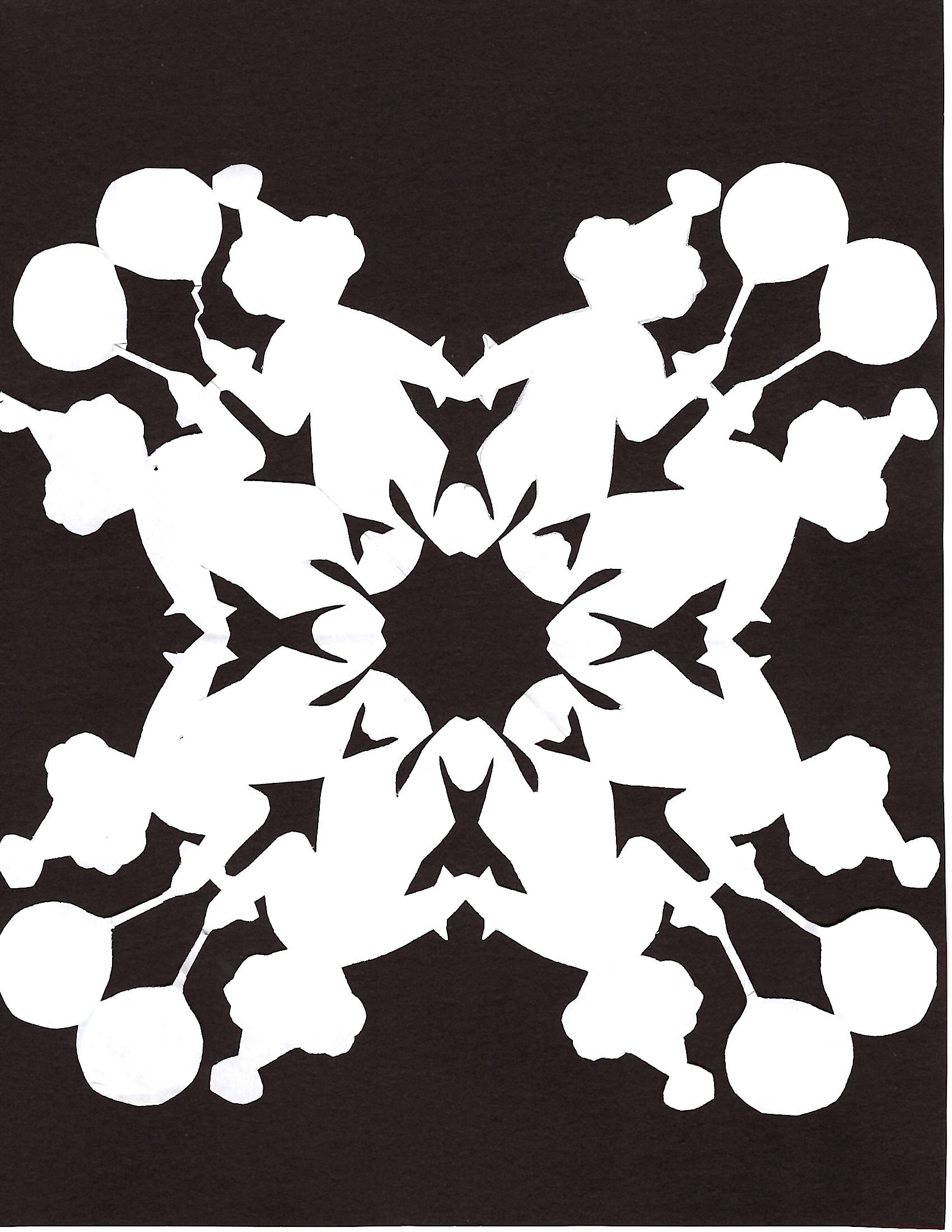 Snowflake - Clown with Balloon - Love the Lord